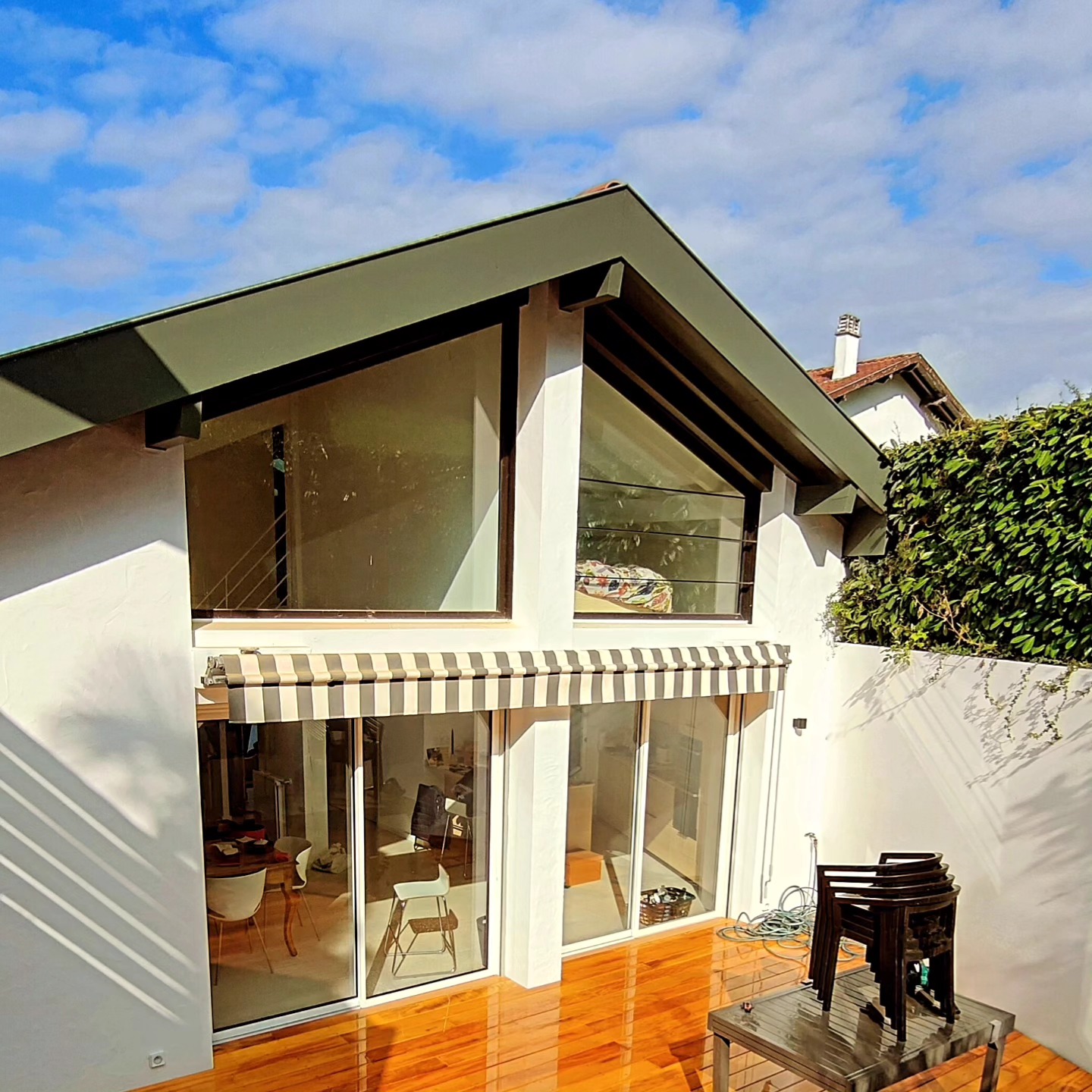Terrasse d'une maison.
